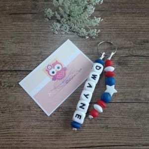 babybou.crea accessoirespersonnalisee famille attaches tetine doudou anneaux dentitions porte cles artisanal captain