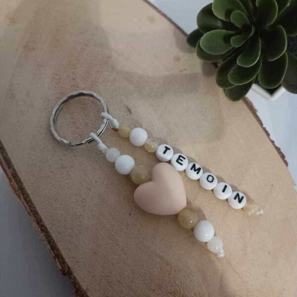 Porte-cles personnalisé panda - prenoms - tout silicone - cadeau artisanal -trousseau clef-assecoires sac - creation unique - - Babybou-Crea (3)