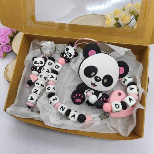Coffret-naissance-personnalises-attache-tetine-anneau-de-dentition-cadeau-future-parent-babyshower-accessoires-bebe-fille-Babybou-Crea